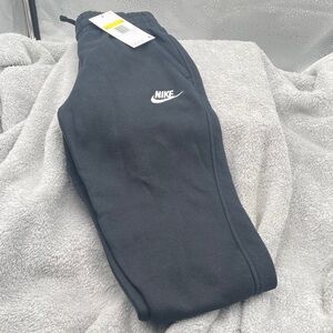Nike Black Fleece Joggers kids size S